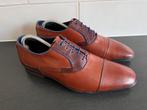 Floris van Bommel herenschoenen maat 9.5 / 43.5 H, Kleding | Heren, Bruin, Floris van Bommel, Ophalen of Verzenden, Zo goed als nieuw