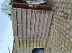 poort 2 delen., Tuin en Terras, Ophalen, Minder dan 3 meter, Hout, 1 tot 2 meter