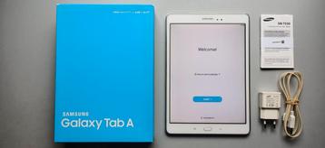 Samsung Galaxy Tab A 16 Go (blanc) avec boîte., Enlèvement ou Envoi, 10 pouces, Comme neuf, Samsung