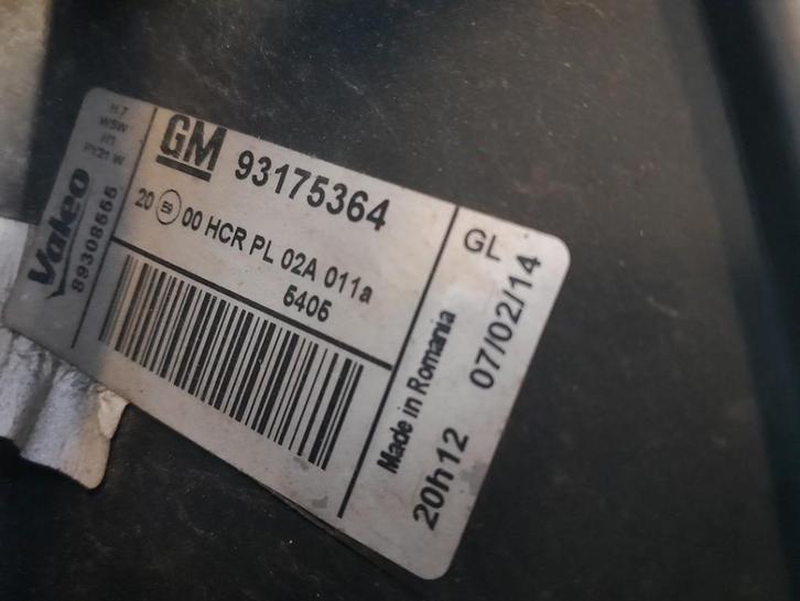 PHARE GAUCHE Opel Meriva (01-2003/05-2010) (93175364), Autos : Pièces & Accessoires, Éclairage, Opel, Utilisé