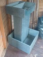 Granieten buitenfontein (verkocht met de pomp)., Tuin en Terras, Ophalen, Zo goed als nieuw, Graniet, Fontein