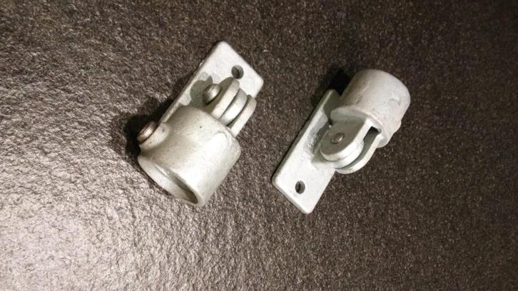 Wandschoorklemmen (scharniervoet), model 169, Doe-het-zelf en Bouw, Steigers, Nieuw, Ophalen