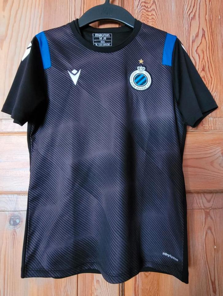 Voetbaltruitje, voetbalshirt, trainingsshirt Club Brugge, Sport en Fitness, Voetbal, Zo goed als nieuw, Shirt, Maat XS of kleiner