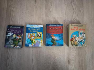 Geronimo Stilton - 4 boeken  beschikbaar voor biedingen