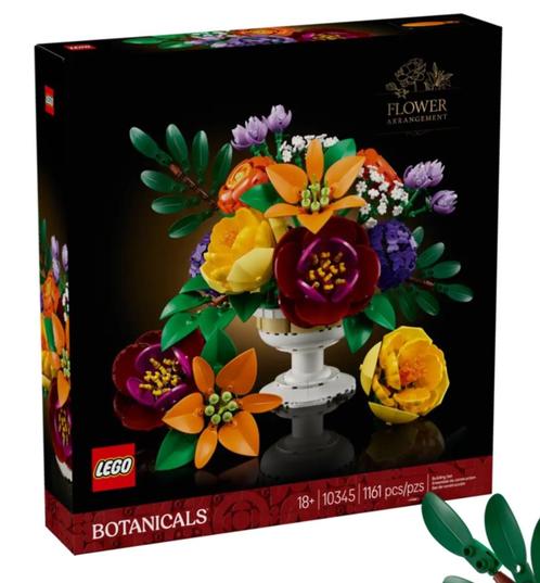 Lego 10345 Bloemstuk Botanicals (Nieuw & Sealed), Kinderen en Baby's, Speelgoed | Duplo en Lego, Nieuw, Lego, Complete set, Ophalen of Verzenden