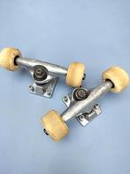 Skateboard trucks slant + wielen globe 7.0, Sport en Fitness, Skateboarden, Ophalen, Gebruikt, Skateboard