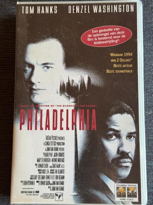 VHS Philadelphia, Cd's en Dvd's, VHS | Film, Gebruikt, Drama, Alle leeftijden, Ophalen