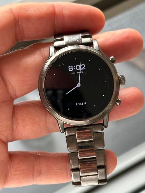 FOSSIL Carlyl HR 1586 smartwatch gen 5, Handtassen en Accessoires, Horloges | Heren, Zo goed als nieuw, Ophalen of Verzenden