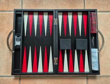 Renzo Romagnoli Backgammon en cuir beschikbaar voor biedingen