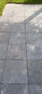 Blauwsteentegels-tweedehands-zelf uit te breken, Tuin en Terras, Ophalen, Gebruikt, Natuursteen, Terrastegels