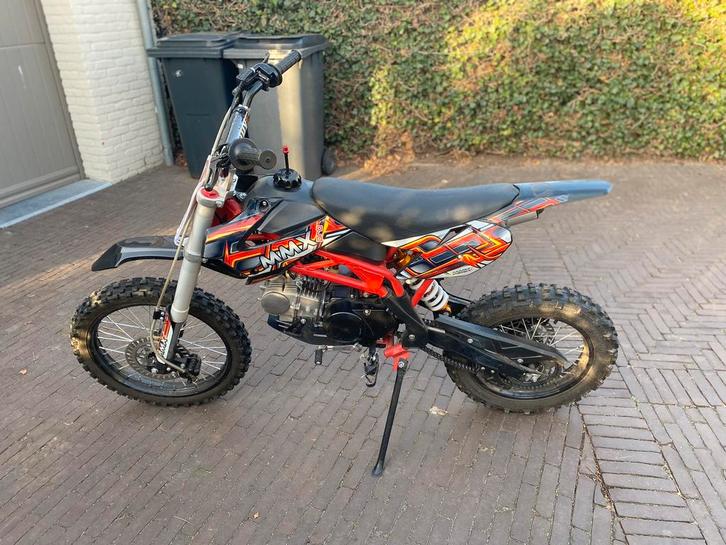 Crossmoter 125 cc 4 takt, Fietsen en Brommers, Minibikes, Midibikes en Pitbikes, Gebruikt, Overige typen, Ophalen