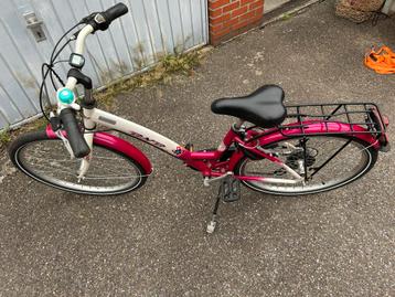 Meisjes fiets 24 inch  zo goed als nieuw beschikbaar voor biedingen