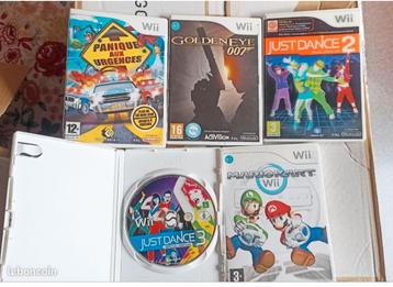 Mario Kart Wii-spellen Just Dance Golden Eye 007 beschikbaar voor biedingen