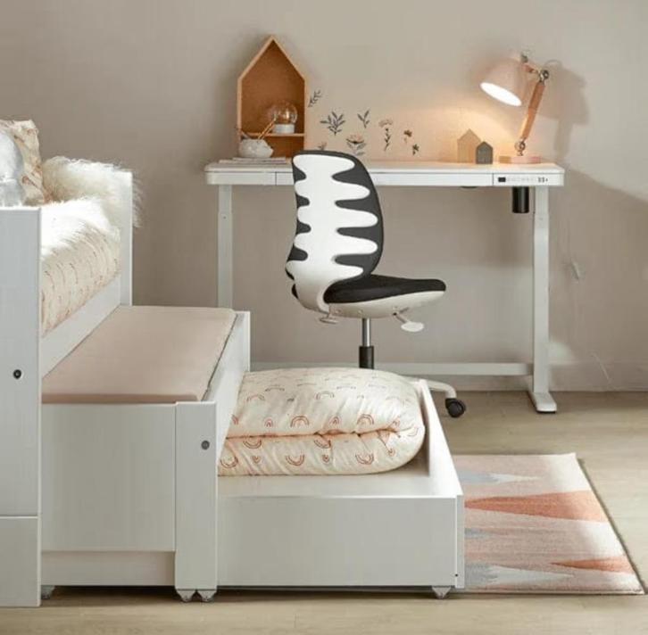Lit + lit d'appoint + tiroir (rangement) LIFETIME, Huis en Inrichting, Slaapkamer | Bedden, Zo goed als nieuw, Eenpersoons, 90 cm