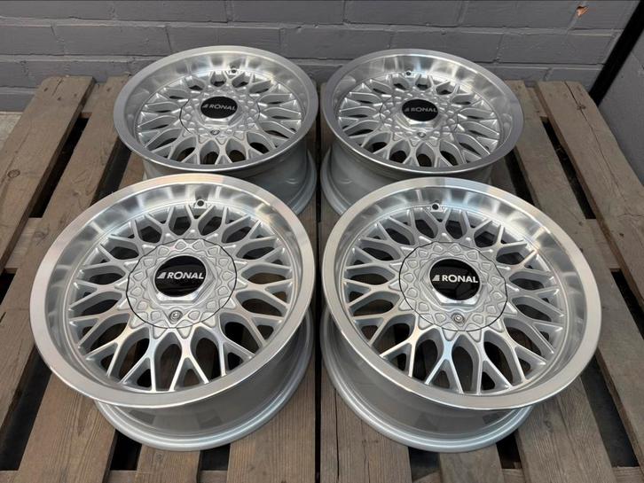 15” Ronal LS 4x100 velgen | Vw Golf Bmw E30 BBS RS GTI 1 2 3, Auto-onderdelen, Banden en Velgen, Velg(en), 15 inch, Ophalen of Verzenden
