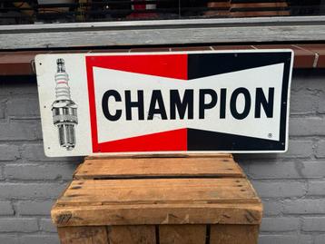 CHAMPION Bougie reclame bord 1974 beschikbaar voor biedingen