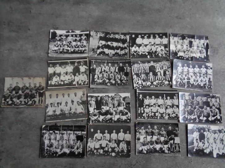 CARTES DE FOOTBALL BELGE CHEWING GUM 1957/1958 17X, Hobby & Loisirs créatifs, Autocollants & Images, Enlèvement ou Envoi