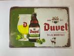 Duvel blikken decoratie plaat, Ophalen of Verzenden, Zo goed als nieuw, Reclamebord