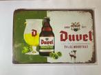 Duvel blikken decoratie plaat, Enlèvement ou Envoi, Comme neuf, Panneau publicitaire