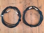 2 stuks Neutrik microfoonkabels 5 meter, Ophalen of Verzenden, Zo goed als nieuw, Apparatuur