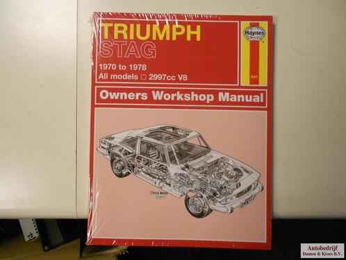 Haynes Owners Workshop manual Triumph Stag, Autos : Divers, Modes d'emploi & Notices d'utilisation, Enlèvement ou Envoi