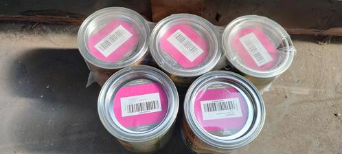 Houtlazuur beits 2 in 1 houtbeits 750 ml framboos roze, Doe-het-zelf en Bouw, Verf, Beits en Lak, Nieuw, Beits, Roze, Ophalen of Verzenden