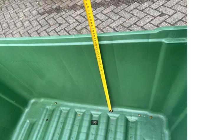 krat-Kunststof vis/filter bak vloeistof dicht, Jardin & Terrasse, Accessoires pour étangs, Utilisé, Filtre de bassin, Enlèvement