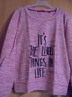 Roze trui 34, Enlèvement ou Envoi, Pull ou Veste, Comme neuf, Fille