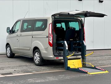 Ford Tourneo CUSTOM 2.2TDCI INVALIDE ROLSTOELLIFT TPMR, Autos, Achat, Diesel, Particulier, Ford
