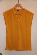Top | Blouse WTG jaune ocre translucide S, Kleding | Dames, WTG, Geel, Ophalen of Verzenden, Zo goed als nieuw