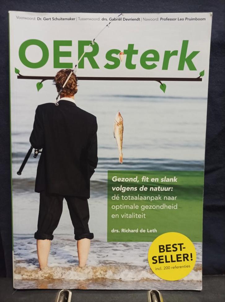 Richard de Leth - OERsterk, Boeken, Gezondheid, Dieet en Voeding, Zo goed als nieuw, Ophalen of Verzenden