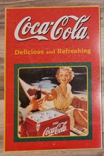 Coca-Cola reclamebord, Utilisé, Enlèvement ou Envoi, Panneau publicitaire