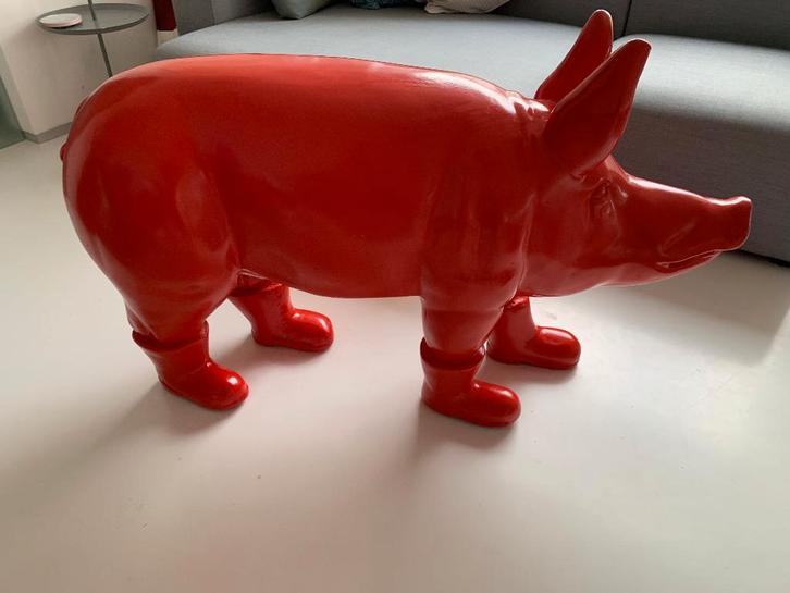 William Sweetlove - Cloned father pig with boots, Antiek en Kunst, Kunst | Designobjecten, Ophalen