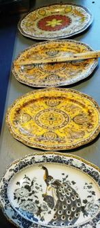 4 porseleinen bakjes (?) 40 cm bij 30 cm, Ophalen of Verzenden