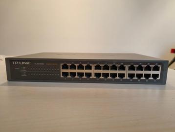 TP-LINK TL-SG1014D gigabit switch 24 poorten, Ophalen, Gebruikt