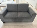Grijze sofa tweezit, Huis en Inrichting, Zetels | Zetels, Ophalen, Zo goed als nieuw, Stof
