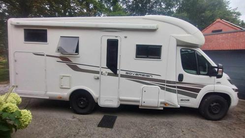 Fiat Ducato Mc Louis Sovereign 60 bj 2016 78.455 km 5 zitpl, Caravans en Kamperen, Mobilhomes, Particulier, tot en met 6, Half-integraal