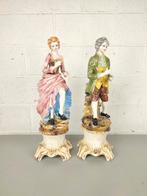 Duo zeer grote porseleinen beelden, Antiek en Kunst, Ophalen
