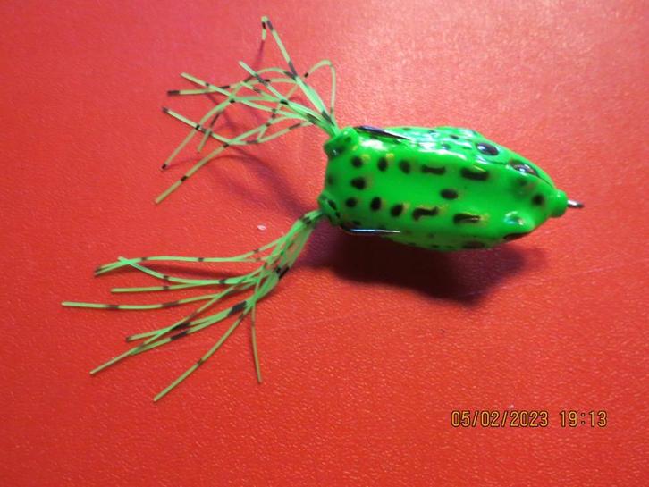 Leurre pour la pêche - Grenouille, Watersport en Boten, Hengelsport | Algemeen, Nieuw, Haak, Ophalen of Verzenden