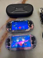 2 x PS vita Oled met 4 spellen. Modded., Ophalen, Zo goed als nieuw