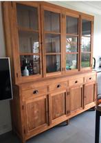 Vitrinekast teak, Huis en Inrichting, Ophalen, Zo goed als nieuw