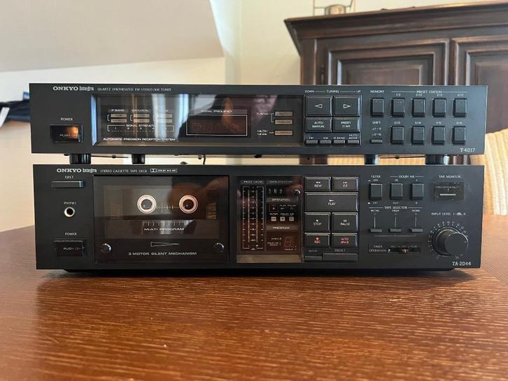 Onkyo Integra cassette deck en tuner, Audio, Tv en Foto, Cassettedecks, Enkel, Ophalen