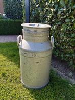 Melkkan in roestvrij materiaal, Tuin en Terras, Tuinwanddecoratie, Ophalen, Zo goed als nieuw