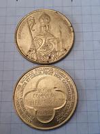 2 penningen van Gent 1980, Postzegels en Munten, Penningen en Medailles, Ophalen of Verzenden