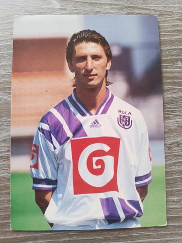 Carte RSC Anderlecht kaart Luc Nilis, Enlèvement ou Envoi, Comme neuf