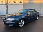 Saab 9-3 2.0 Cabriolet Turbo Benzine AUTOMAAT, Auto's, Euro 5, Cabriolet, Blauw, Leder