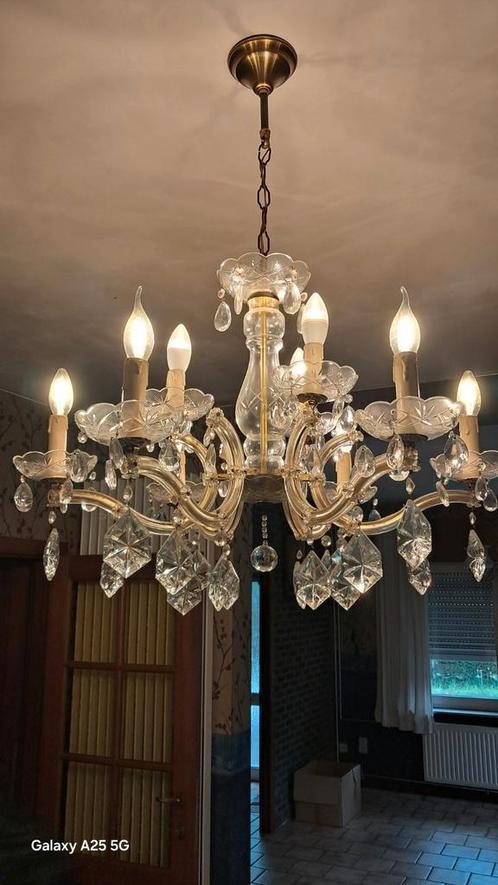Vijf mooie luchters, koopje., Huis en Inrichting, Lampen | Kroonluchters, Zo goed als nieuw, Ophalen