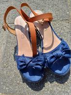 Sandalen, Kleding | Dames, Schoenen, Blauw, Zo goed als nieuw, Sandalen of Muiltjes, Ophalen of Verzenden