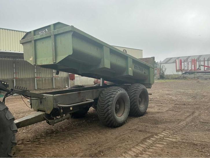 2005 Record D22 Dumper aanhanger, Zakelijke goederen, Landbouw | Werktuigen, Overige, Overige typen