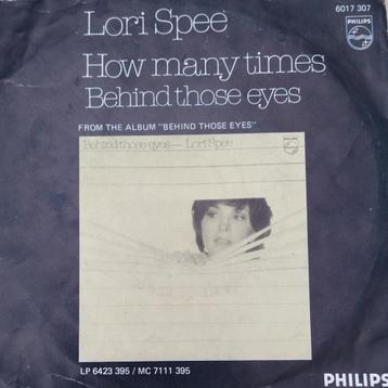 Lori Spee - How many times, Single, Comme neuf, Pop, 7 pouces